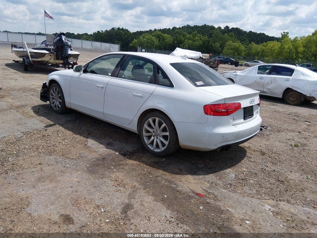 2013 Audi A4 2.0t Premium მანქანა იყიდება აუქციონზე, vin: WAUFFAFL8DA143629, აუქციონის ნომერი: 45193853