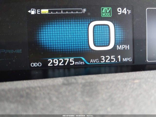 2019 Toyota Prius Prime Advanced მანქანა იყიდება აუქციონზე, vin: JTDKARFP6K3113080, აუქციონის ნომერი: 45193864