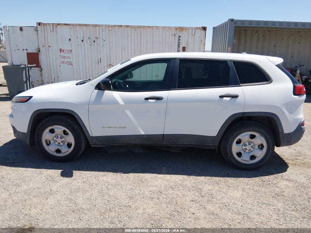 2016 Jeep Cherokee Sport მანქანა იყიდება აუქციონზე, vin: 1C4PJMAB4GW343520, აუქციონის ნომერი: 45193880