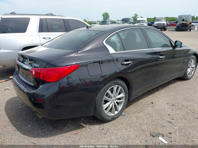2014 Infiniti Q50 მანქანა იყიდება აუქციონზე, vin: JN1BV7AR9EM689135, აუქციონის ნომერი: 45193902