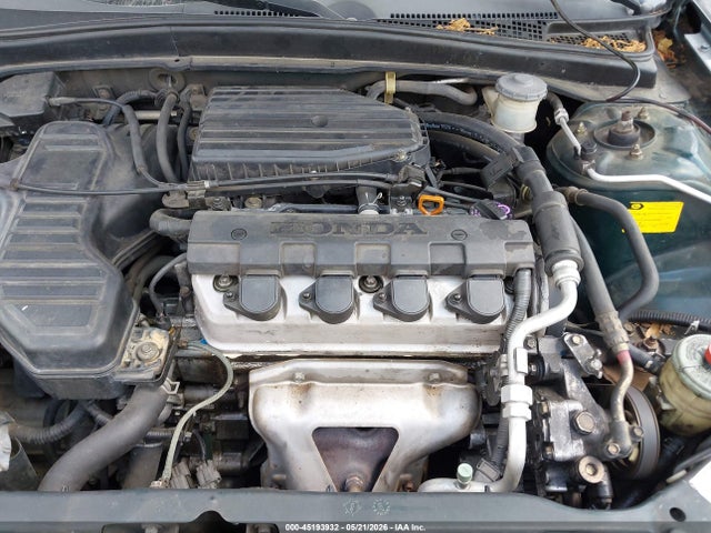 45193932 :رقم المزاد ، 2HGES16541H589464 vin ، 2001 Honda Civic Lx مزاد بيع