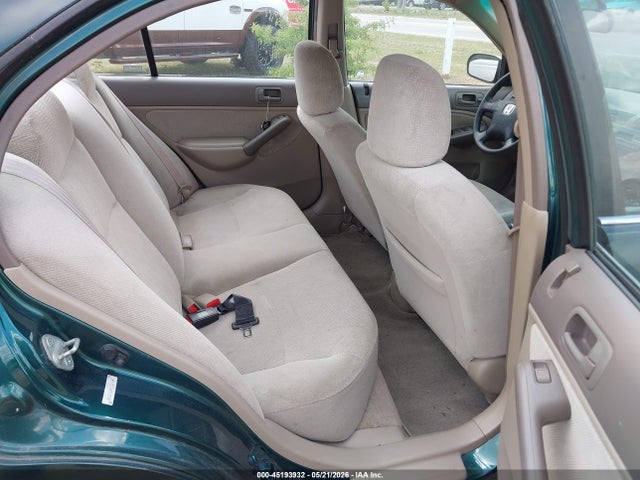 45193932 :رقم المزاد ، 2HGES16541H589464 vin ، 2001 Honda Civic Lx مزاد بيع