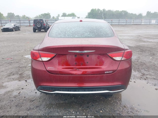 Продажа на аукционе авто 2015 Chrysler 200 Limited, vin: 1C3CCCAB2FN552475, номер лота: 45193986
