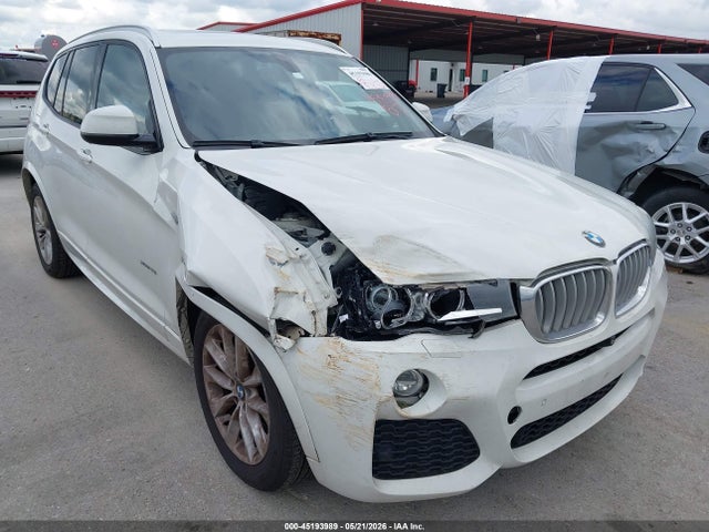 2016 Bmw X3 Xdrive35i მანქანა იყიდება აუქციონზე, vin: 5UXWX7C53G0R16699, აუქციონის ნომერი: 45193989
