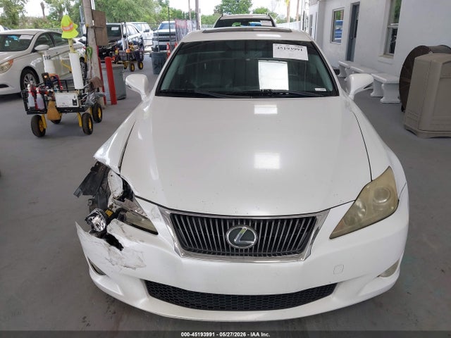 45193991 :رقم المزاد ، JTHBF5C27A5128143 vin ، 2010 Lexus Is 250 مزاد بيع