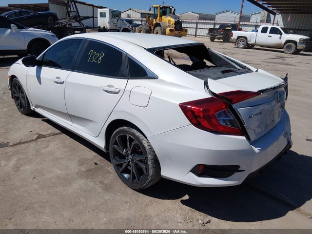 Aukcja sprzedaży 2020 Honda Civic Sport, vin: 19XFC2F8XLE017328, numer aukcji: 45193994
