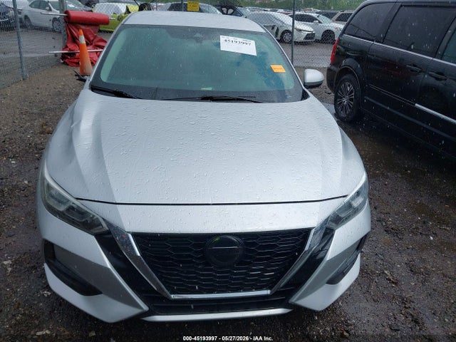 2021 Nissan Sentra S Xtronic Cvt მანქანა იყიდება აუქციონზე, vin: 3N1AB8BV9MY252124, აუქციონის ნომერი: 45193997