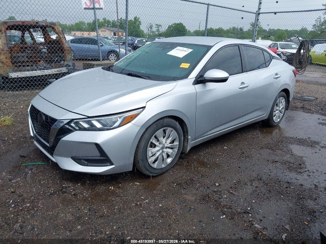 2021 Nissan Sentra S Xtronic Cvt მანქანა იყიდება აუქციონზე, vin: 3N1AB8BV9MY252124, აუქციონის ნომერი: 45193997