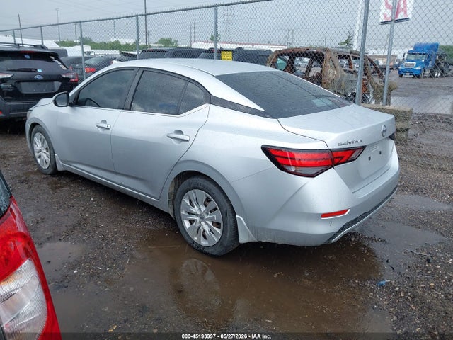 2021 Nissan Sentra S Xtronic Cvt მანქანა იყიდება აუქციონზე, vin: 3N1AB8BV9MY252124, აუქციონის ნომერი: 45193997
