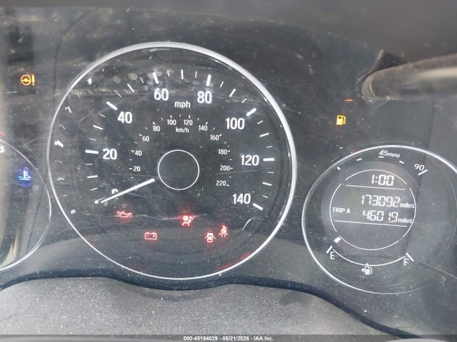 Aukcja sprzedaży 2016 Honda Hr-v Lx, vin: 3CZRU5H31GM743016, numer aukcji: 45194029
