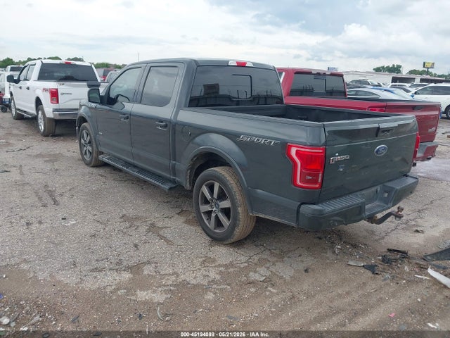 2017 Ford F-150 Lariat მანქანა იყიდება აუქციონზე, vin: 1FTEW1CG1HKC96133, აუქციონის ნომერი: 45194088