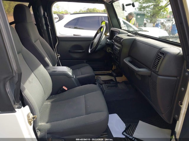 45194113 :رقم المزاد ، 1J4FA44S16P777615 vin ، 2006 Jeep Wrangler Unlimited مزاد بيع