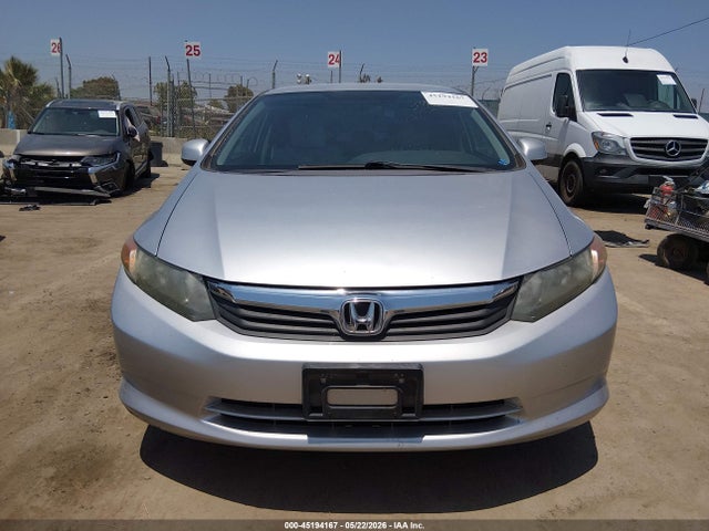 2012 Honda Civic Lx მანქანა იყიდება აუქციონზე, vin: 19XFB2F56CE058001, აუქციონის ნომერი: 45194167