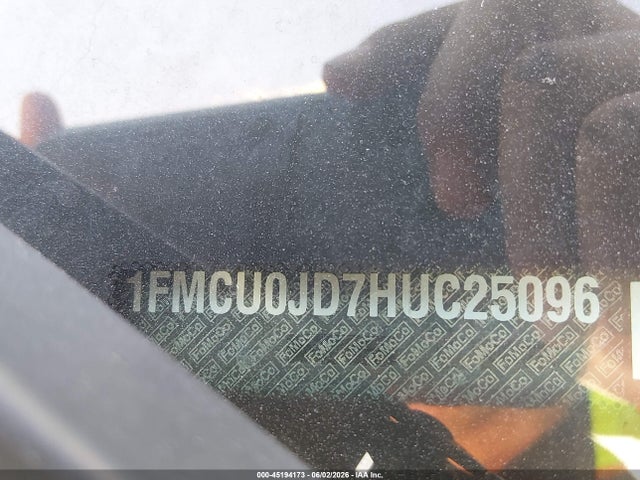 Продаж на аукціоні авто 2017 Ford Escape Titanium, vin: 1FMCU0JD7HUC25096, номер лоту: 45194173