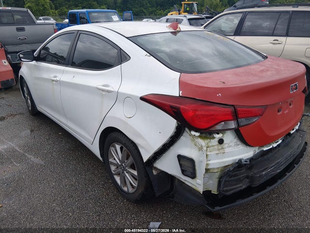2016 Hyundai Elantra Se მანქანა იყიდება აუქციონზე, vin: 5NPDH4AE9GH660496, აუქციონის ნომერი: 45194322