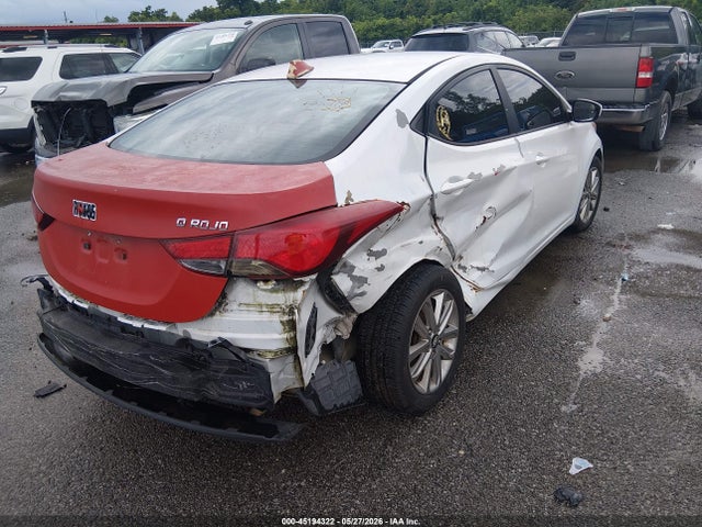 2016 Hyundai Elantra Se მანქანა იყიდება აუქციონზე, vin: 5NPDH4AE9GH660496, აუქციონის ნომერი: 45194322