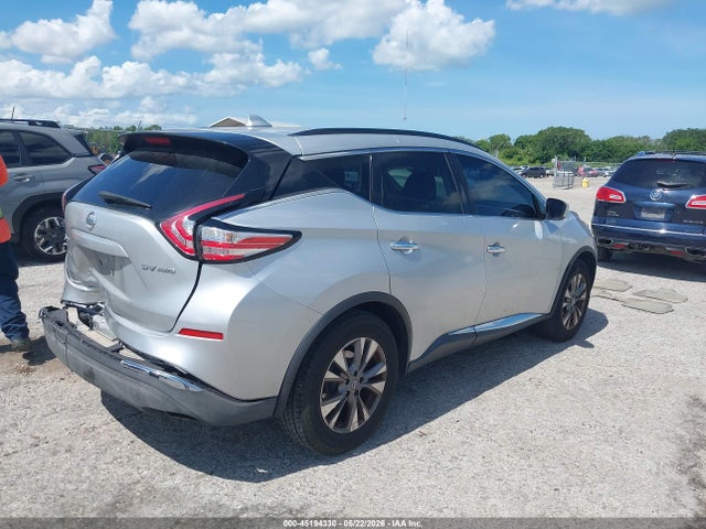 2017 Nissan Murano Sv მანქანა იყიდება აუქციონზე, vin: 5N1AZ2MH1HN112712, აუქციონის ნომერი: 45194330