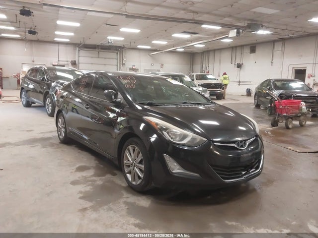 Продажа на аукционе авто 2015 Hyundai Elantra Se/sport/limited, vin: 5NPDH4AE0FH605269, номер лота: 45194412