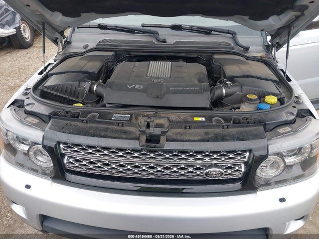 45194468 :رقم المزاد ، SALSH2E48CA729945 vin ، 2012 Land Rover Range Rover Sport Supercharged مزاد بيع