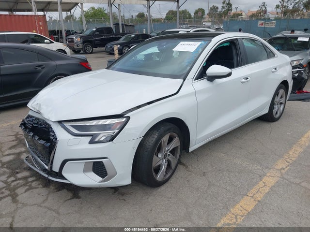 Aukcja sprzedaży 2023 Audi A3 Premium 40 Tfsi Quattro S Tronic, vin: WAUGUDGY9PA136621, numer aukcji: 45194492