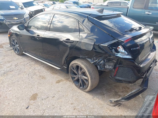 2018 Honda Civic Sport მანქანა იყიდება აუქციონზე, vin: SHHFK7H46JU207708, აუქციონის ნომერი: 45194565