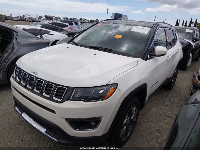 Aukcja sprzedaży 2020 Jeep Compass Limited 4x4, vin: 3C4NJDCB5LT255371, numer aukcji: 45194568