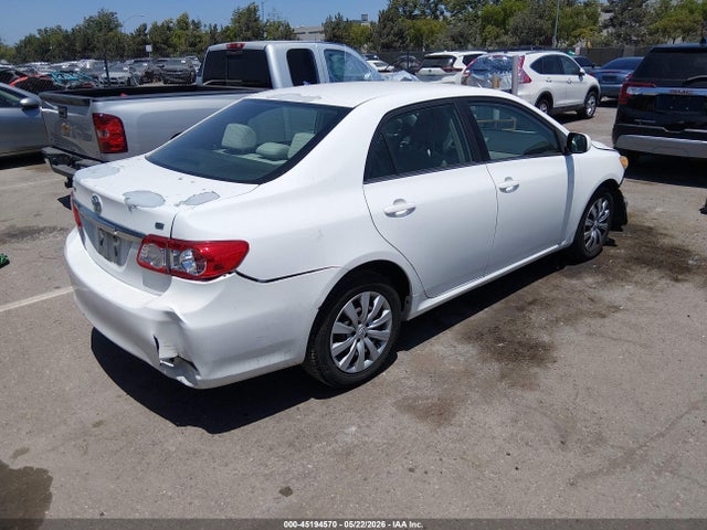 45194570 :رقم المزاد ، JTDBU4EE9DJ119688 vin ، 2013 Toyota Corolla Le مزاد بيع