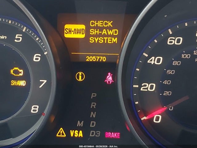 Aukcja sprzedaży 2008 Acura Mdx Technology Package, vin: 2HNYD28658H547665, numer aukcji: 45194644