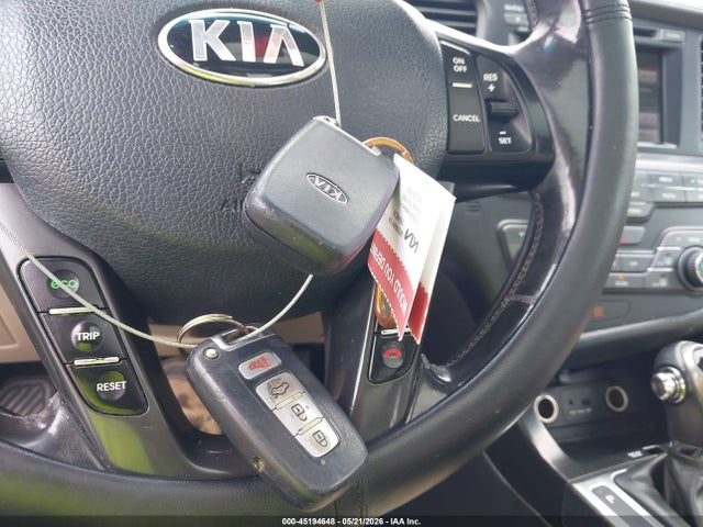 45194648 :رقم المزاد ، KNAGM4AD4D5046819 vin ، 2013 Kia Optima Hybrid Ex مزاد بيع