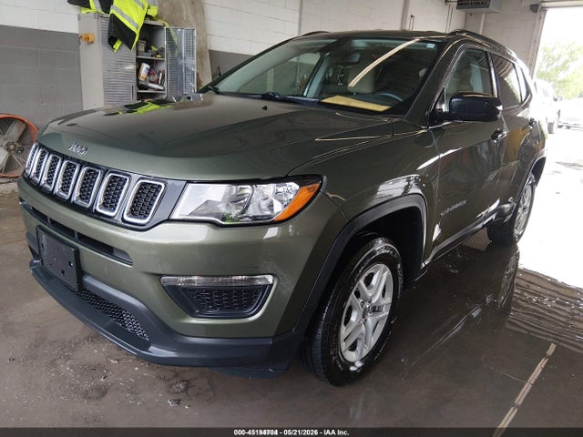 2020 Jeep Compass Sport 4x4 მანქანა იყიდება აუქციონზე, vin: 3C4NJDAB1LT247738, აუქციონის ნომერი: 45194704