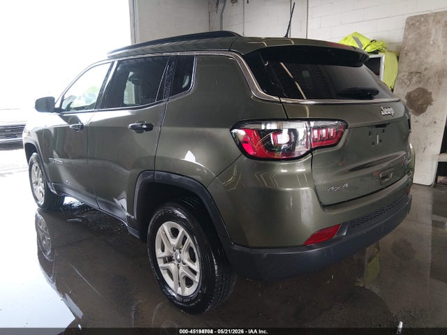 2020 Jeep Compass Sport 4x4 მანქანა იყიდება აუქციონზე, vin: 3C4NJDAB1LT247738, აუქციონის ნომერი: 45194704