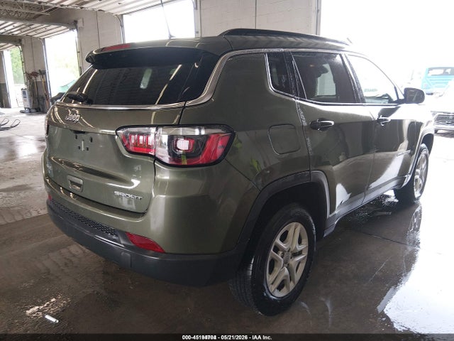 2020 Jeep Compass Sport 4x4 მანქანა იყიდება აუქციონზე, vin: 3C4NJDAB1LT247738, აუქციონის ნომერი: 45194704