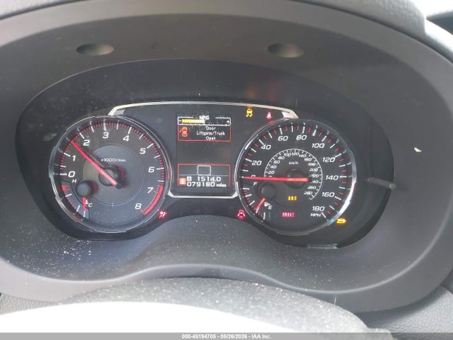Aukcja sprzedaży 2019 Subaru Wrx, vin: JF1VA1A60K9825732, numer aukcji: 45194705
