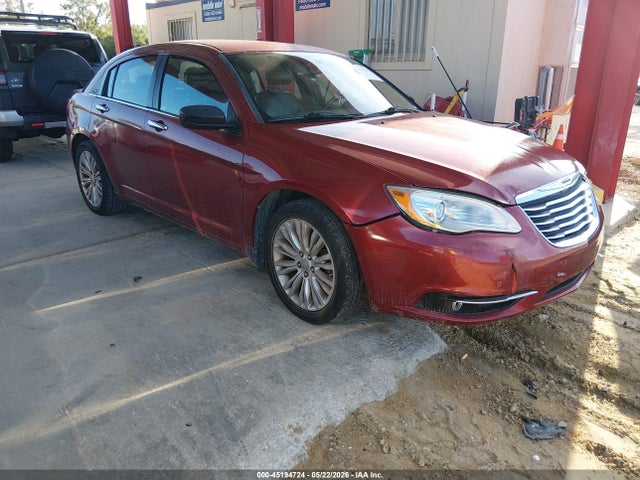 2012 Chrysler 200 Limited მანქანა იყიდება აუქციონზე, vin: 1C3CCBCB0CN123399, აუქციონის ნომერი: 45194724