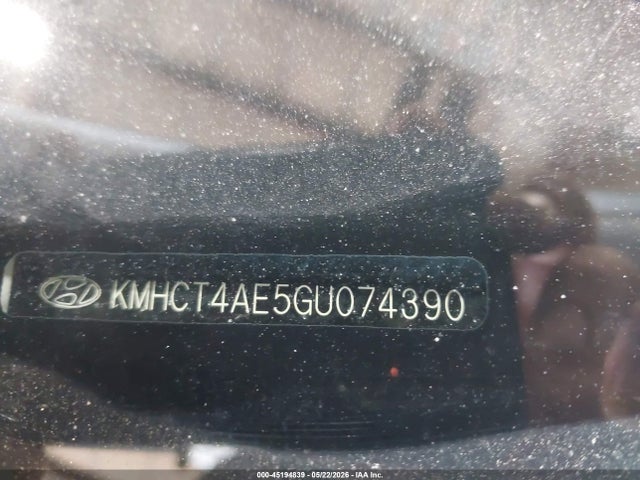 Продаж на аукціоні авто 2016 Hyundai Accent Se, vin: KMHCT4AE5GU074390, номер лоту: 45194839