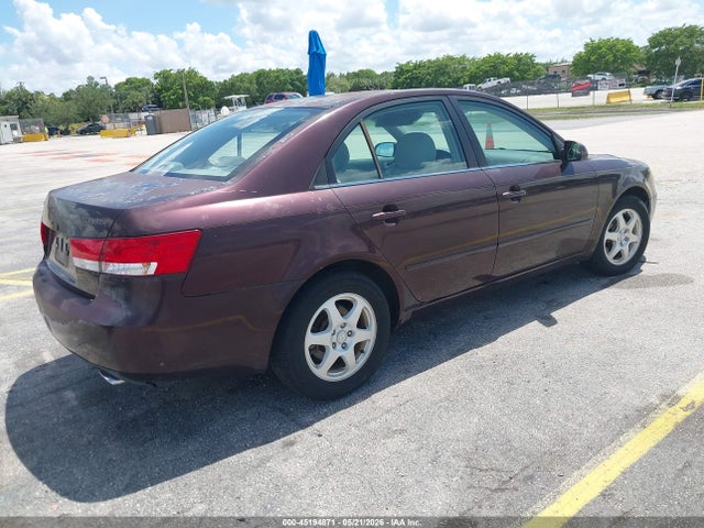 Продажа на аукционе авто 2006 Hyundai Sonata Gls V6/lx V6, vin: 5NPEU46F76H005575, номер лота: 45194871