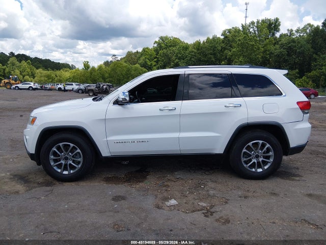 2016 Jeep Grand Cherokee Limited მანქანა იყიდება აუქციონზე, vin: 1C4RJEBGXGC352247, აუქციონის ნომერი: 45194889
