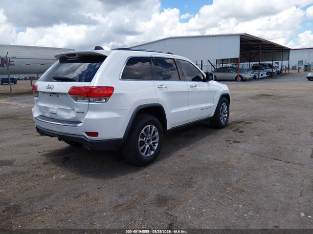 2016 Jeep Grand Cherokee Limited მანქანა იყიდება აუქციონზე, vin: 1C4RJEBGXGC352247, აუქციონის ნომერი: 45194889