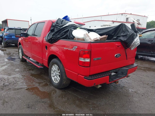 Продажа на аукционе авто 2008 Ford F-150 60th Anniversary/fx2/king Ranch/lariat/xlt, vin: 1FTPW12V58KD80707, номер лота: 45194893