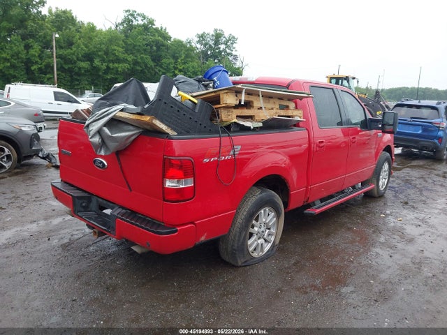 Продажа на аукционе авто 2008 Ford F-150 60th Anniversary/fx2/king Ranch/lariat/xlt, vin: 1FTPW12V58KD80707, номер лота: 45194893