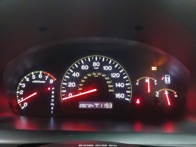 45194908 :رقم المزاد ، 1HGCM56425A155290 vin ، 2005 Honda Accord 2.4 Lx مزاد بيع