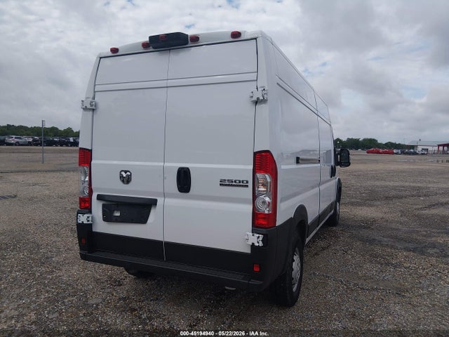 Продаж на аукціоні авто 2023 Ram Promaster 2500 High Roof 159 Wb, vin: 3C6LRVDG7PE560906, номер лоту: 45194940