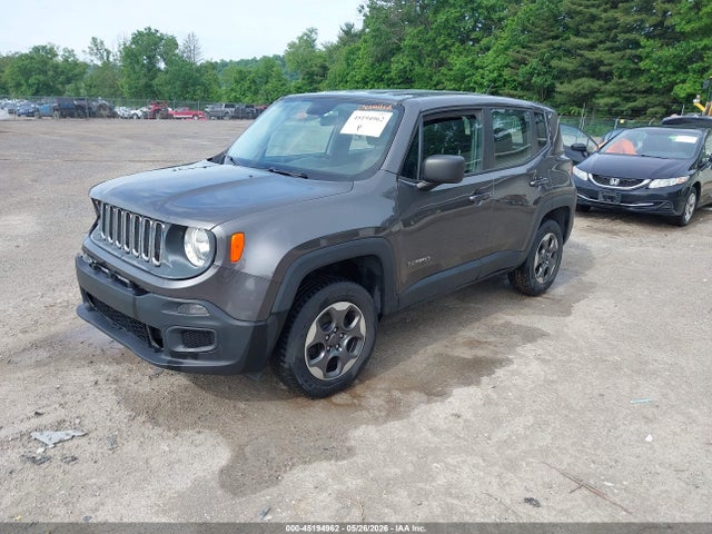 Aukcja sprzedaży 2016 Jeep Renegade Sport, vin: ZACCJBAT8GPD27734, numer aukcji: 45194962