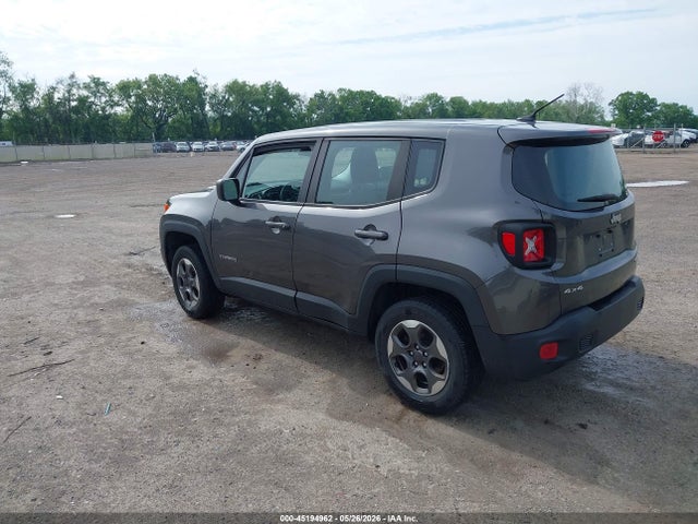 Aukcja sprzedaży 2016 Jeep Renegade Sport, vin: ZACCJBAT8GPD27734, numer aukcji: 45194962