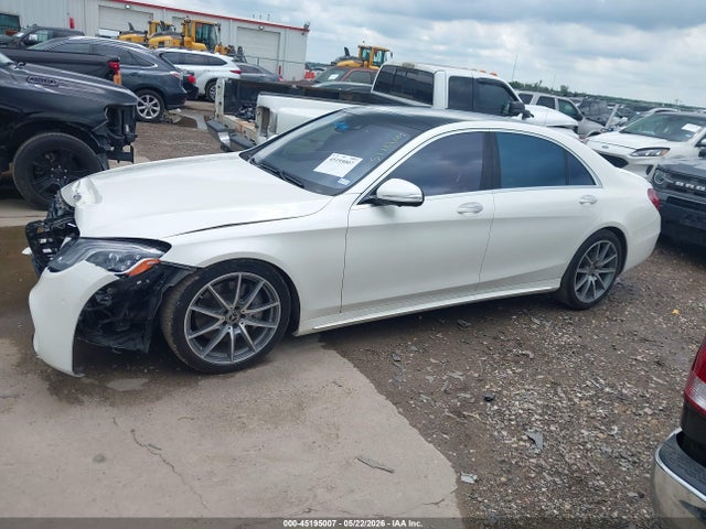 45195007 :رقم المزاد ، WDDUG6GBXKA444934 vin ، 2019 Mercedes-benz S 450 مزاد بيع