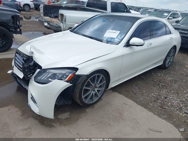 45195007 :رقم المزاد ، WDDUG6GBXKA444934 vin ، 2019 Mercedes-benz S 450 مزاد بيع