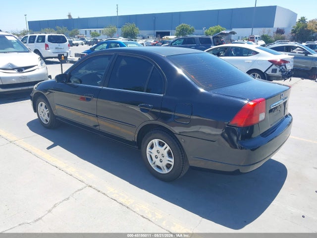 2001 Honda Civic Lx მანქანა იყიდება აუქციონზე, vin: 1HGES16501L019254, აუქციონის ნომერი: 45195011