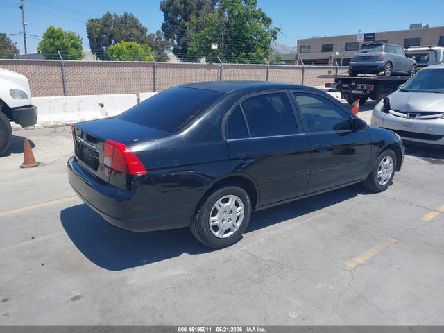 2001 Honda Civic Lx მანქანა იყიდება აუქციონზე, vin: 1HGES16501L019254, აუქციონის ნომერი: 45195011