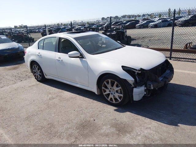 2013 Infiniti G37 Journey მანქანა იყიდება აუქციონზე, vin: JN1CV6AP2DM713657, აუქციონის ნომერი: 45195015