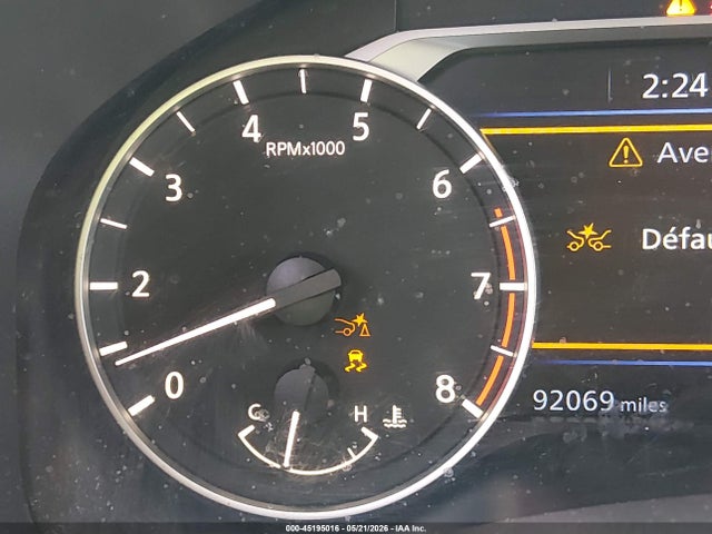 1N4BL4DV6MN349224 Nissan Altima Sv Fwd